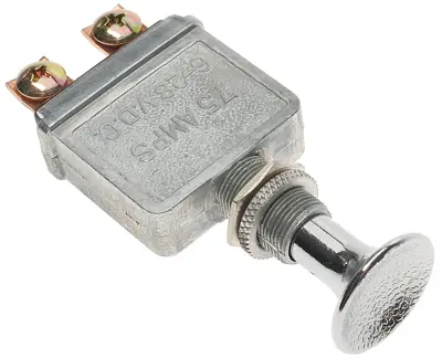 NAPA Echlin Push-Pull 2 Position Switch - 6-28V 75A Metal Knob Two