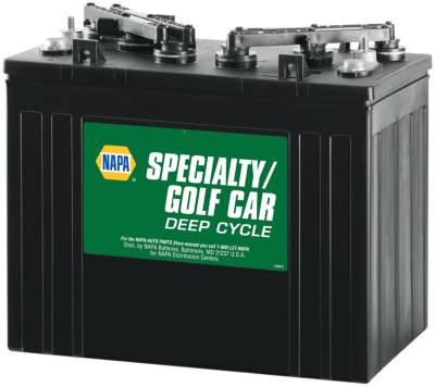 NAPA Specialty Battery 12 Months Free Replacement BCI No. GC12 0 CCA BAT  8141 | Buy Online - NAPA Auto Parts