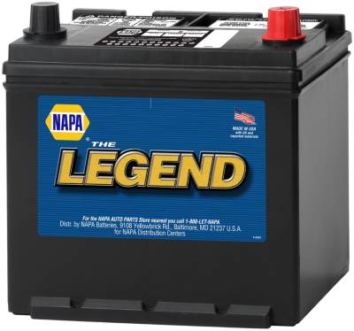 Ellers Beskæftiget i det mindste NAPA The Legend Professional Battery 24 Months Free Replacement BCI No.  121R 550 CCA BAT 75121R | Buy Online - NAPA Auto Parts