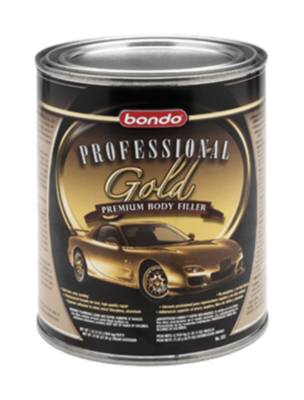 Bondo Body Filler, Premium, Professional Gold