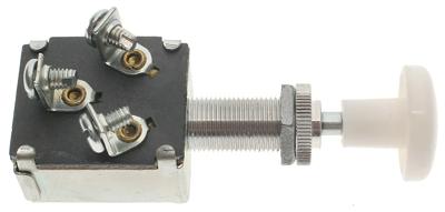 NAPA Echlin Push-Pull 2 Position Switch - 12V 30A Long Shaft White