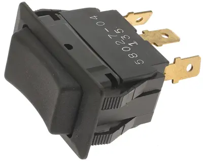 NAPA Echlin Rocker Switch - 3 Position (On/Off/On) ECH RS1100
