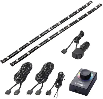 Winplus Instant Plug & Glow MultiColor 24 Inch Led Light Kit