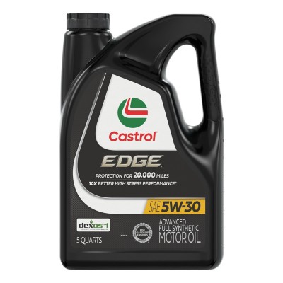 Castrol EDGE Motor Oil 5W30 Full Synthetic 5 qt (US) CAS 084 | Buy Online -  NAPA Auto Parts
