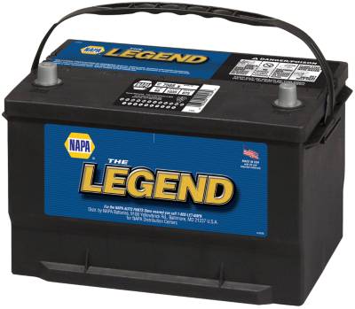 George Bernard kimplante Moden NAPA The Legend Professional Battery 24 Months Free Replacement BCI No. 65  850 CCA BAT 7565 | Buy Online - NAPA Auto Parts