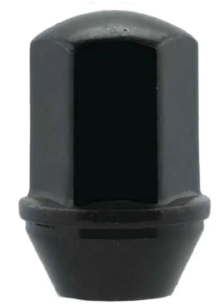 White Knight Black Coated Lug Nut 7/8 in (4) Lug Nuts NEA