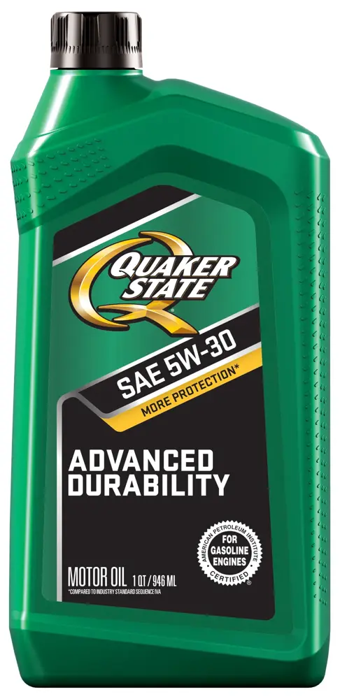 Quaker State Advanced Durability Motor Oil 5W30 Conventional 1 qt