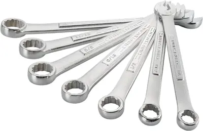 Craftsman 7 Piece 12Point Combination Wrench Set
