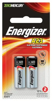 Energizer 12 V Alkaline Battery 2Pack