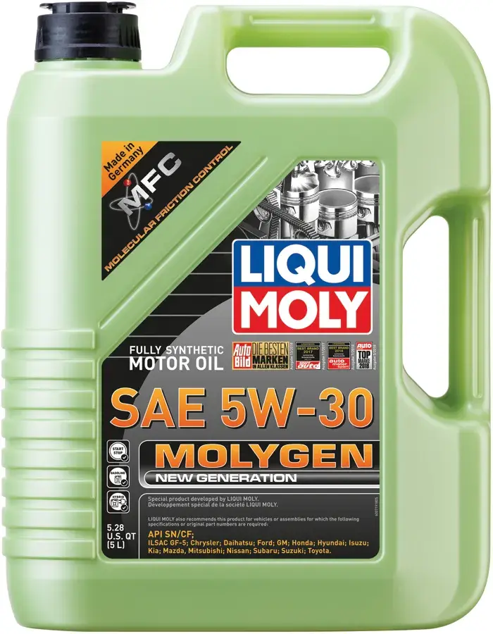 Liqui Moly Molygen New Generation Motor Oil 5W30 Full Synthetic 5