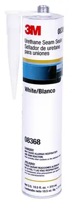 mmm..mmm 3M™ Urethane Seam Sealer 8368 White 310mL Cartridge MMM 08368