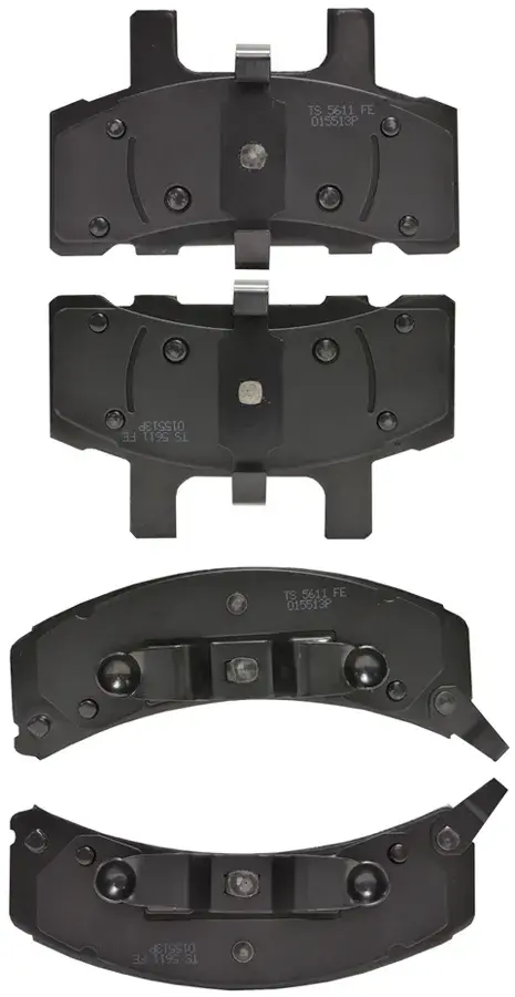 NAPA Proformer Disc Brake Pads Semi-Metallic PFB PF7259BM | Buy