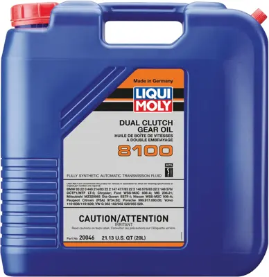 Liqui Moly Dual Clutch 8100 Automatic Transmission Fluid - 20 L