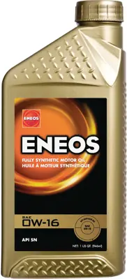 Eneos Motor Oil 0W16 Full Synthetic 1 qt (US) AIC 3251300 | Buy