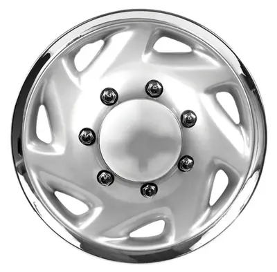 Wheel Covers Sahara - Silver w/ Chrome Nuts ABS BK 8214457 | Buy