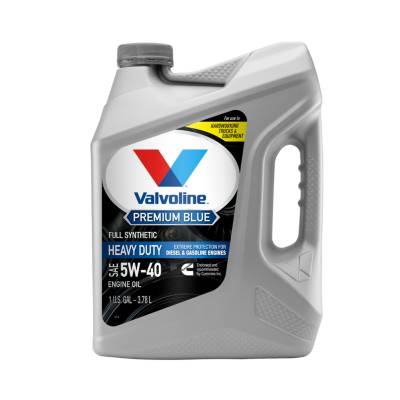 Valvoline Premium Blue Extreme Motor Oil  5W40 Diesel Engine Oil 1 gal (US)