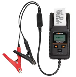 Tester Per Batterie Auto GOTOTOP 6V/12V 100A - Analogico Con Voltmetro, Cassa Acciaio Inox, Portatile