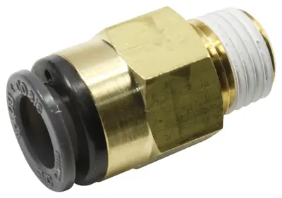 Air Brake Push To Connect PTC / Quick Connect QC Fittings TWD