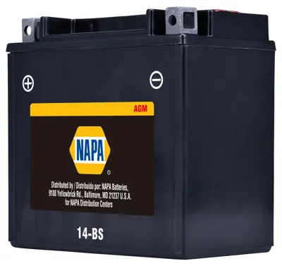 NAPA PowerSport Battery BCI No. NA 200 CCA 12 V PSB 14BS | Buy