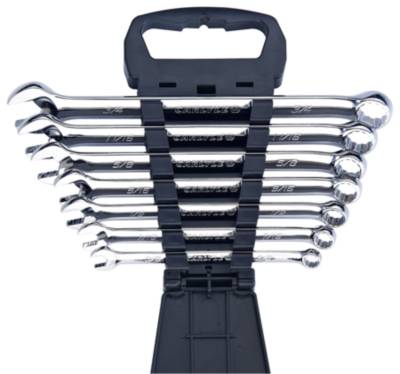 Carlyle 7 Piece 12 Point Long Non Slip Combination Wrench Set SAE