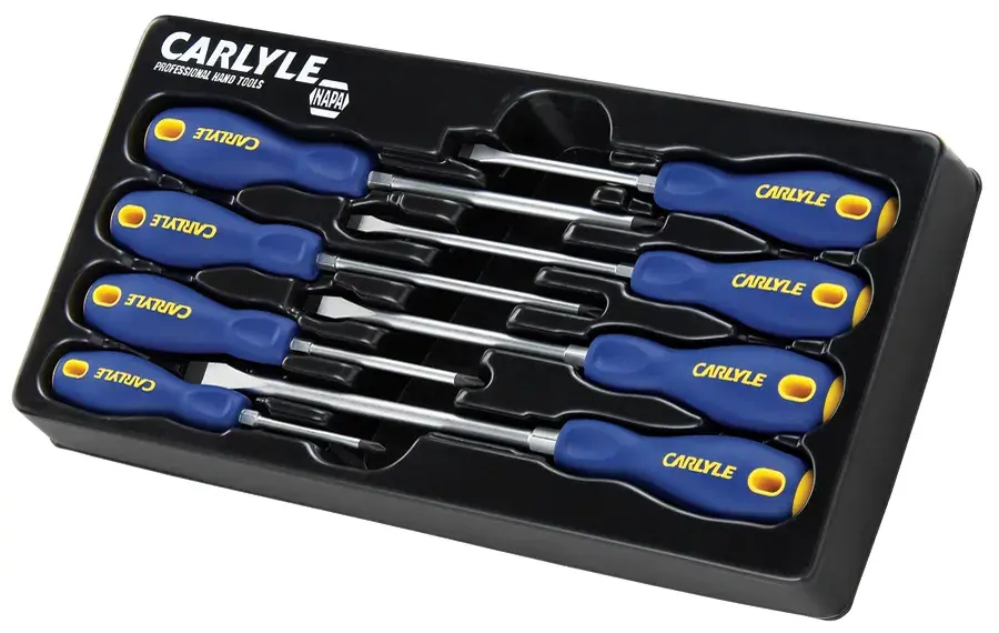 Carlyle Legacy Carlyle® Hand Tools 8 Piece Screwdriver Set