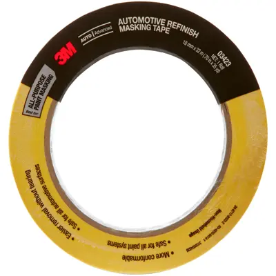 3M™ Automotive Refinish Masking Tape 3423 18 mm x 32 m MMM 03423