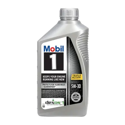 Mobil Advanced Motor Oil 5w30 Full Synthetic 1 Qt Us