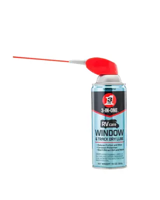 3-IN-ONE RVcare Window & Track Dry Lube with SMART STRAW SPRAYS 2 WAYS, 10  oz WD 12009 | Buy Online - NAPA Auto Parts
