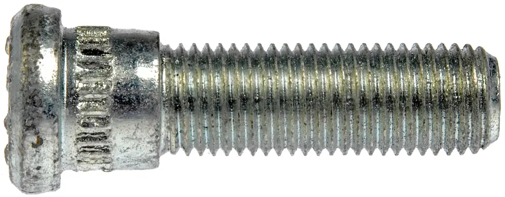 7/16-20 Serrated Wheel Stud - .557 In. Knurl, 1-23/32 In. Length