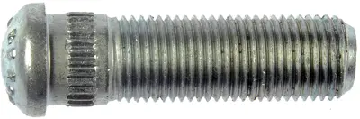 1/2-20 Serrated Wheel Stud - .536 In. Knurl, 1-23/32 In. Length
