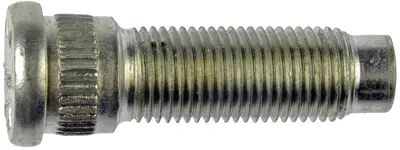 1/2-20 Serrated Wheel Stud - .618 In. Knurl, 1-13/16 In. Length
