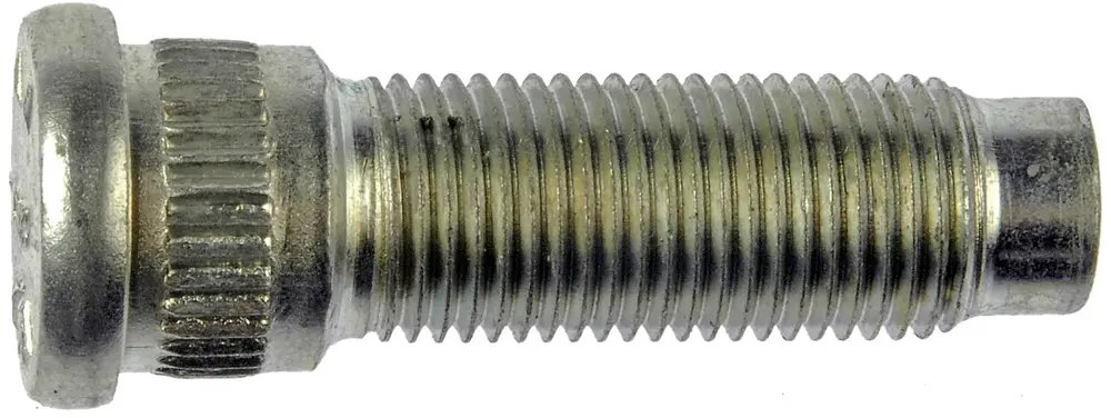 1/2-20 Serrated Wheel Stud - .618 In. Knurl, 1-13/16 In. Length