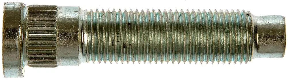 1/2-20 Serrated Wheel Stud With Clip Head - 0.555 In. Knurl, 2.31