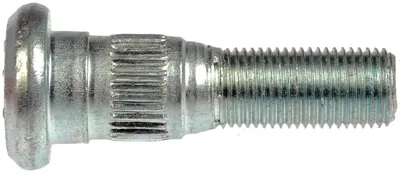 1/2-20 Serrated Wheel Stud - .658 In. Knurl, 2-1/8 In. Length NOE