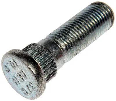 M12-1.25 Serrated Wheel Stud - 14.35mm Knurl, 42mm Length NOE