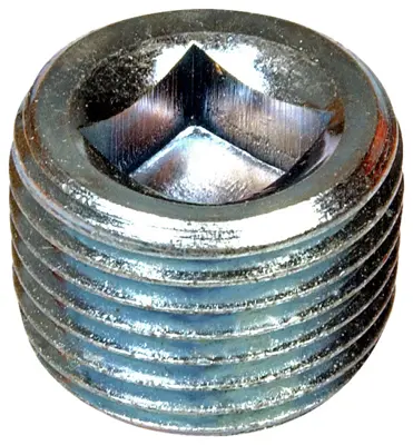 Pipe Plug C.S. Square 1/2-14 Npt, Head Size 3/8 In. NOE 7041877