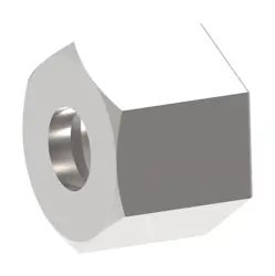 Standard Spindle Nut 13/16 In.-20 Hex Size 1-1/8 In. NOE 615074