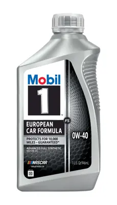 Mobil Fs European Car Formula Motor Oil 0w40 Full Synthetic 1 Qt Us