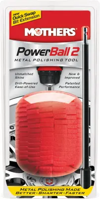 Mothers PowerBall 2 Metal Polishing Tool With Extension NCB 05143