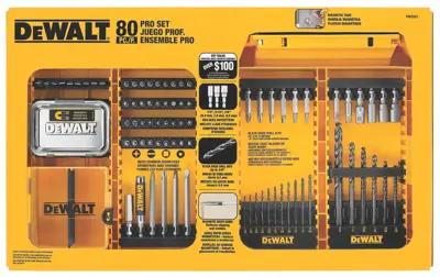 DEWALT 80-Piece Professional Drilling/Driving Set DEW DW2587 | Buy