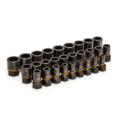 Gearwrench Socket Set 1/4 In3/8 In 28 Pc Set