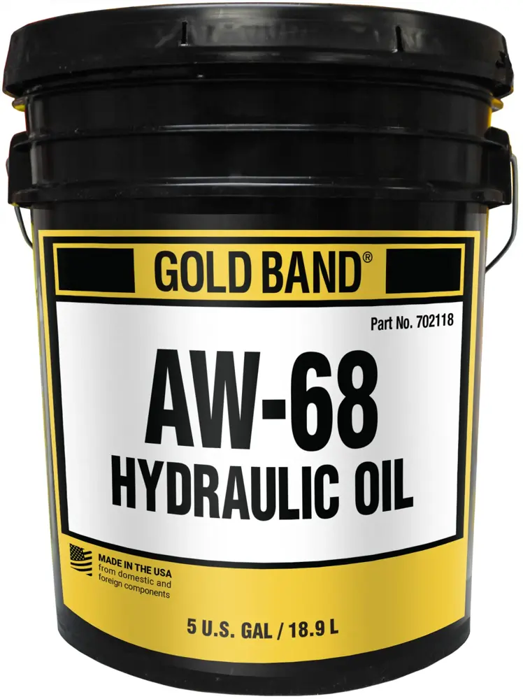 Gold Band Quality AW68 Hydraulic Oil - 5 gal NHF 702118 | Buy