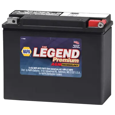 トランクセット NAPA The Legend Premium AGM Battery BCI No. NA 340 CCA 12 V PSB