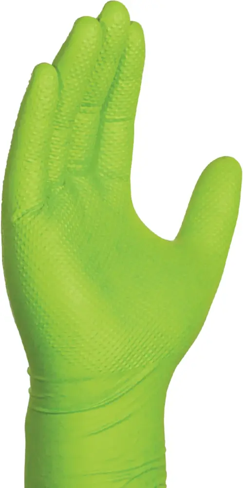 NAPA Heavy-Duty Nitrile Extra Thick Diamond Textured Gloves