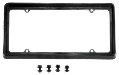 License Plate Frame / Cover ABS Plastic BK 92529 | Buy Online 