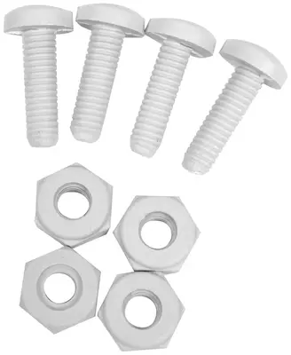 Auto Drive Stainless Steel License Plate Fasteners 12-Piece Car