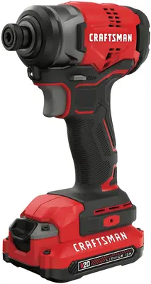 Craftsman V20 20Volt Max Variable Speed Brushless Cordless Impact Driver 1Battery Included