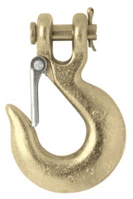 Chain Hooks / Clevis G70 Transport Clevis Slip Hook With Latch SCC