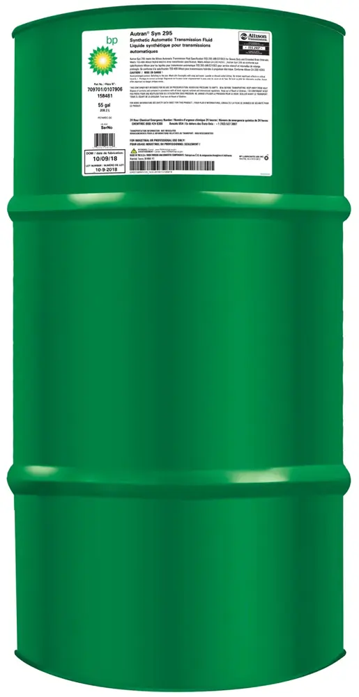 Castrol Autran Syn 295 Automatic Transmission Fluid - 55 gal CAS