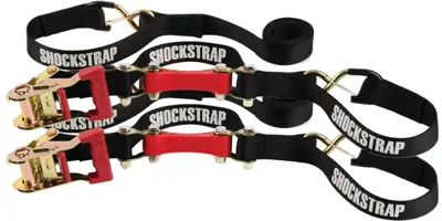 SHOCKSTRAP Ratchet Tie-Down Straps - 7 ft BK 7RSBKRP | Buy Online